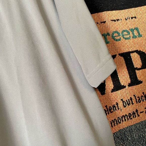 NWT Adidas Golf Polo Shirt Grey Company Branded Ryder Men’s Size XL - 0944 - - Picture 5 of 10